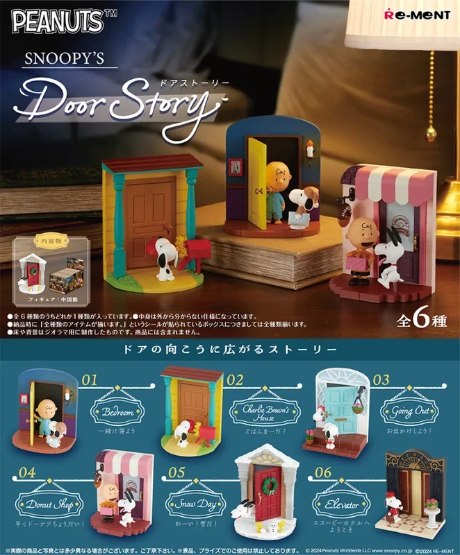 SNOOPY’s Door Story Re-ment Blind Box Series