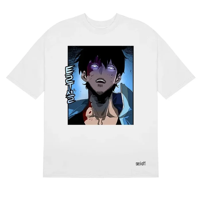 Solo Leveling Awakening T-Shirt – Intense Anime Graphic Design