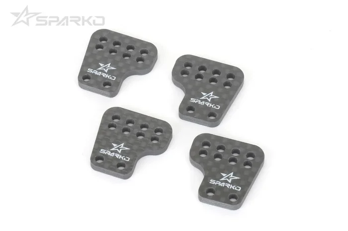 Sparko F8 Carbon Rear Hub Link 3.0mm (4pcs)