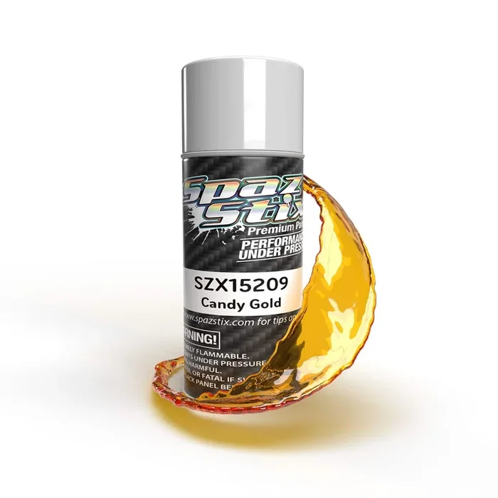 Spaz Stix Candy Gold Paint 3.5oz Can SZX15209 15209