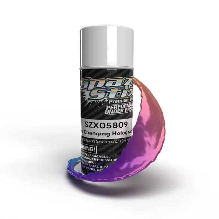 Spaz Stix Holographic Color Changing Paint 3.5oz Can SZX05809 05809