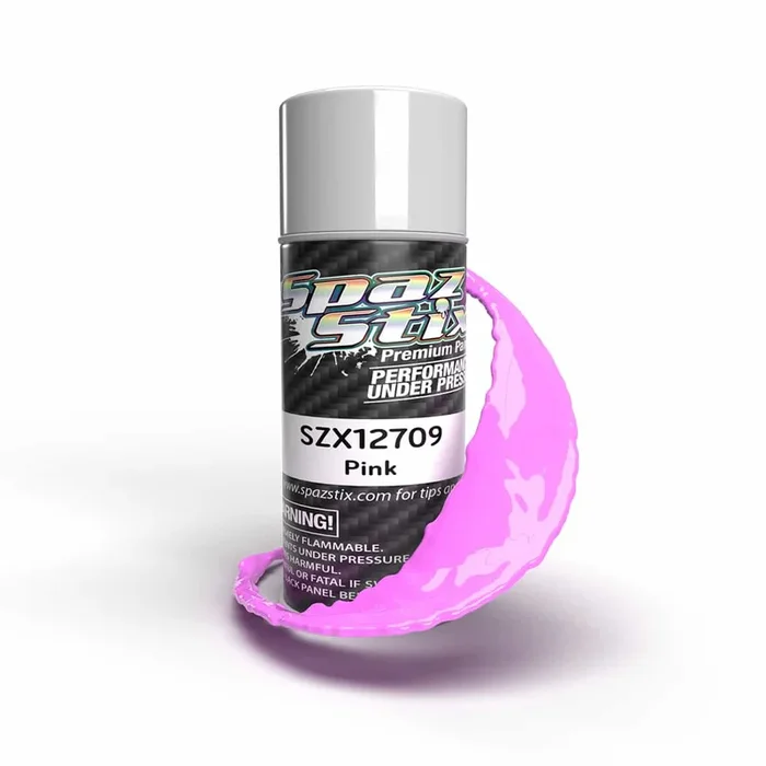 Spaz Stix Solid Pink Paint 3.5oz Can SZX12709 12709