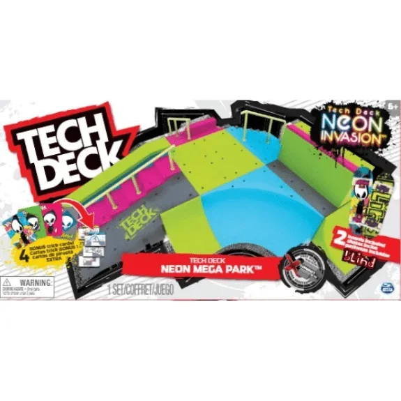 Spin Master Tech Deck X Connect Neon Mega Park Set