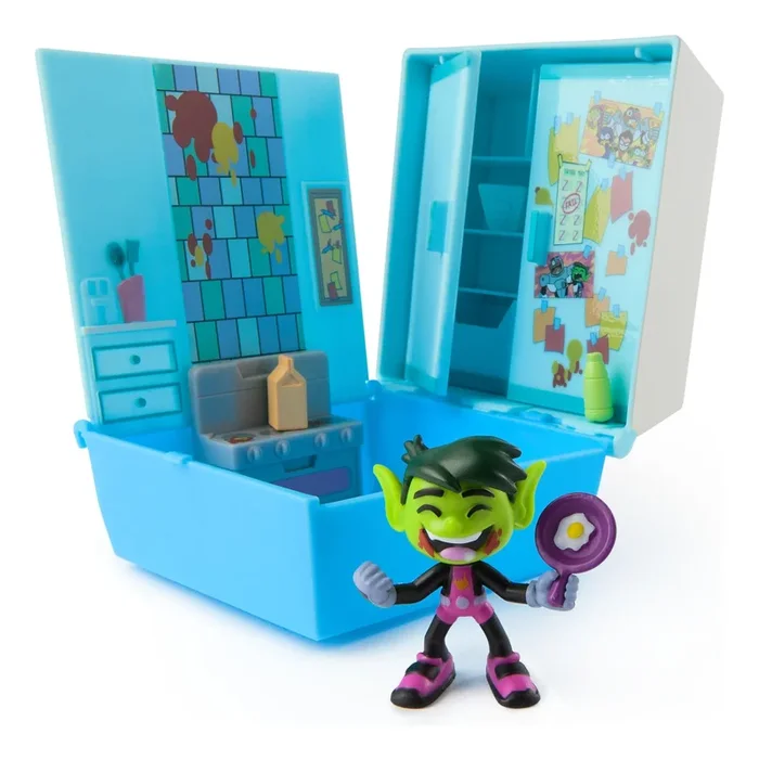 Spin Master Teen Titans Go Kitchen Chaos Display Set