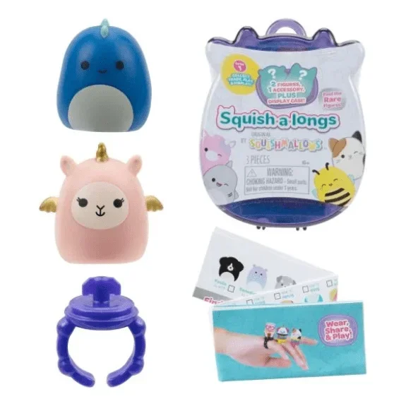 Squish-a-longs by Squishmallows – Mystery (1 Pack Chosen at Random)