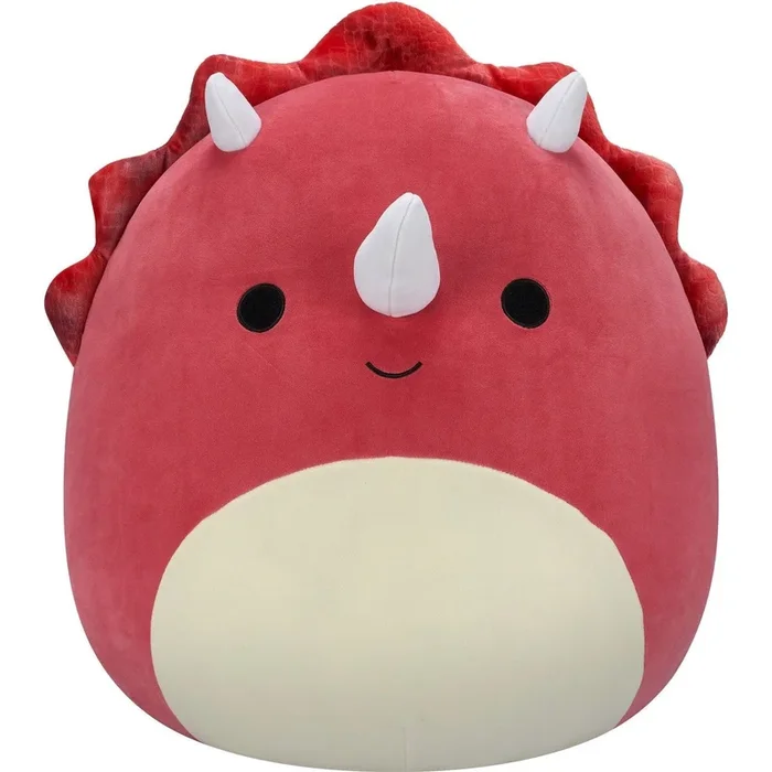 Squishmallows – 20in Tristan the Red Triceratops