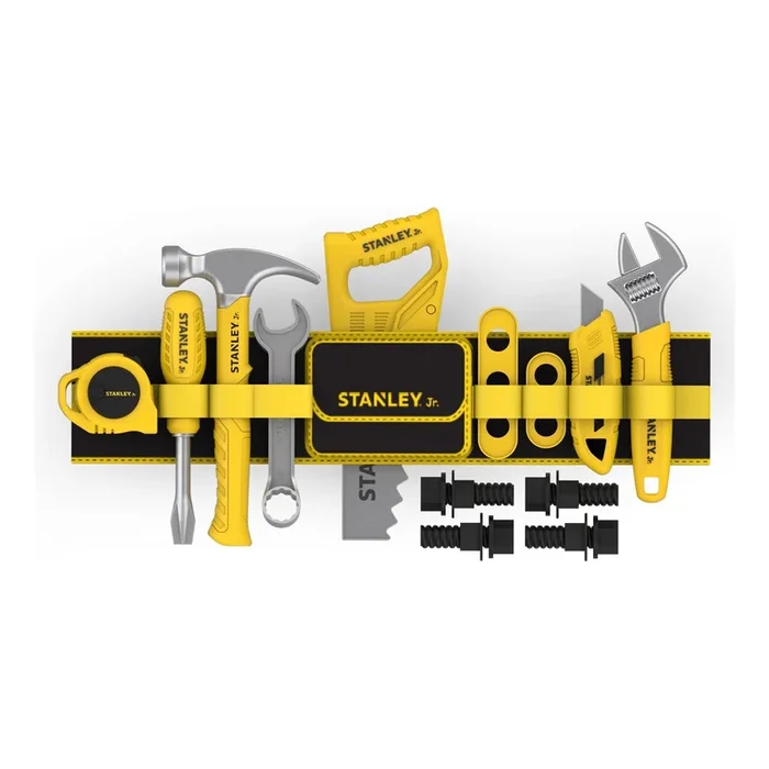 Stanley Jr Pretend Play Toolbelt Set Toy Playset