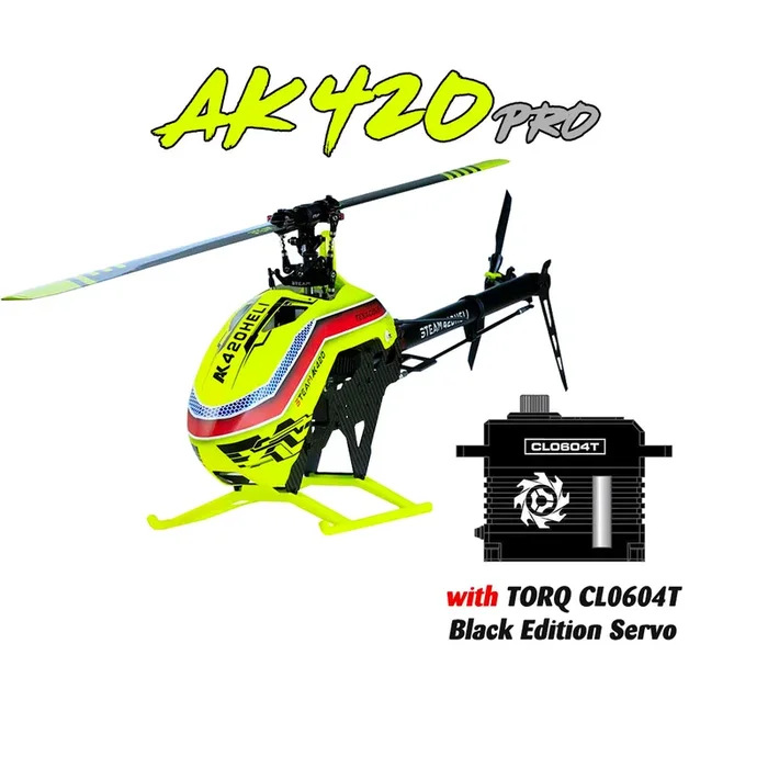 Steam AK420 PRO With TORQ CL0604T Black Edition