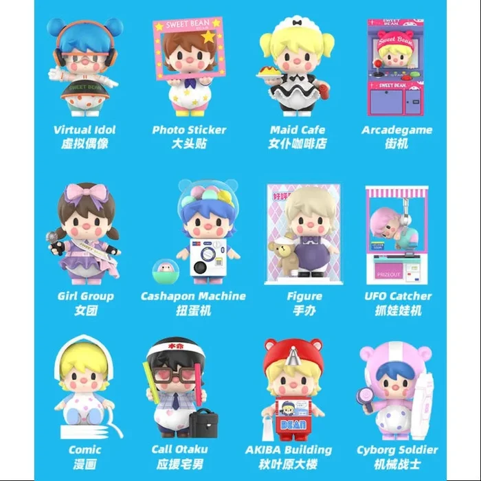 Sweet Bean Akihabara Series Whole Set Opened
