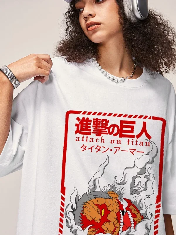 T-shirt de transformation blindé Titan de Reiner Braun – L’Attaque des Titans