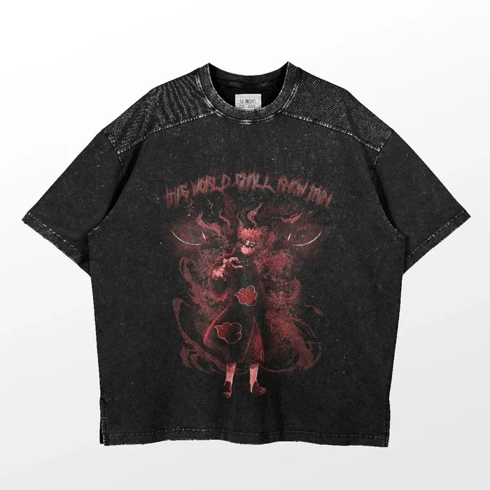 T-shirt Naruto Pain ‘Ce monde connaîtra la douleur’