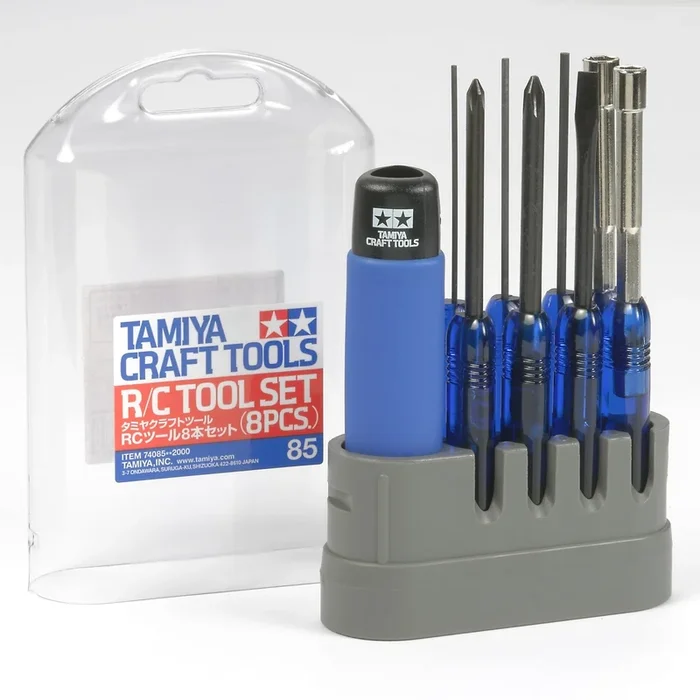 TAM74085 Tamiya Craft Tools R/C Tool Set (8pcs.)