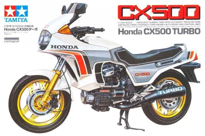 Tamiya 1/12 Honda CX500 Turbo Model Kit 14016
