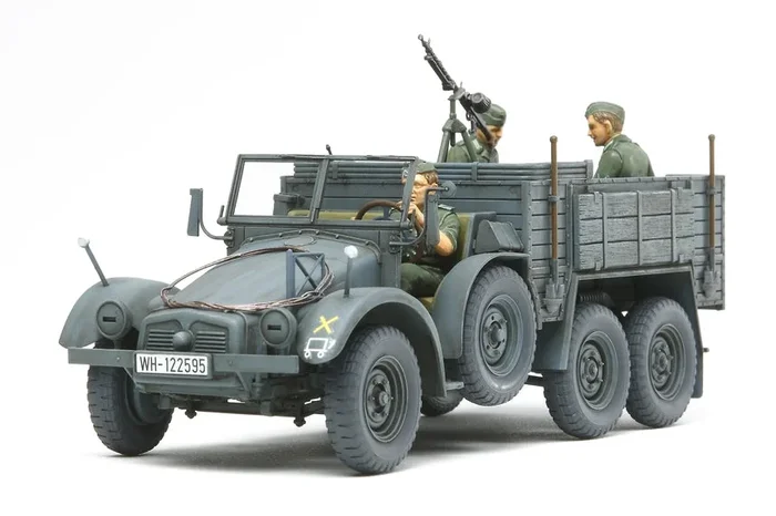 Tamiya 1/35 German 6×4 Truck Krupp Protze Plastic Model Kit