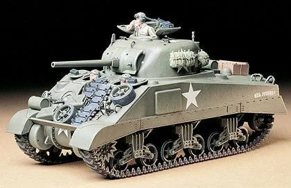 Tamiya 1/35 U.S. Medium Tank M4 Sherman Plastic Model Kit