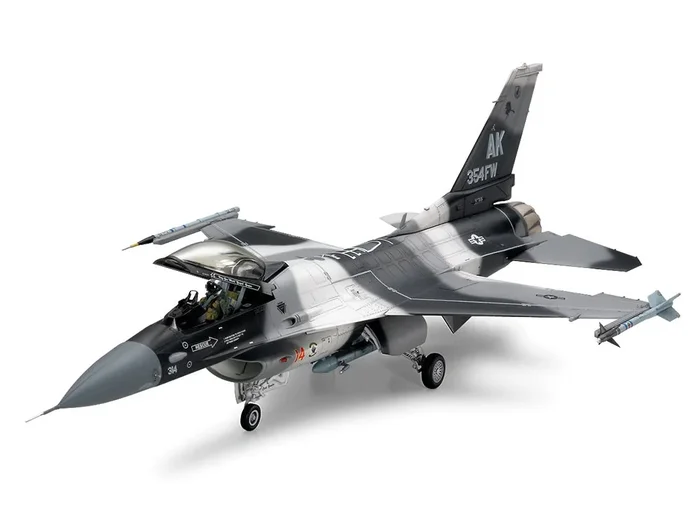 Tamiya 1/48 F-16C/N Plastic Model Airplane Kit Aggressor/Adversary