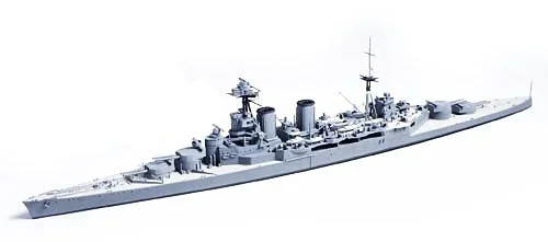 Tamiya 31806 1/700 Battlecruiser HMS Hood and E Class Destroyer Model Kit