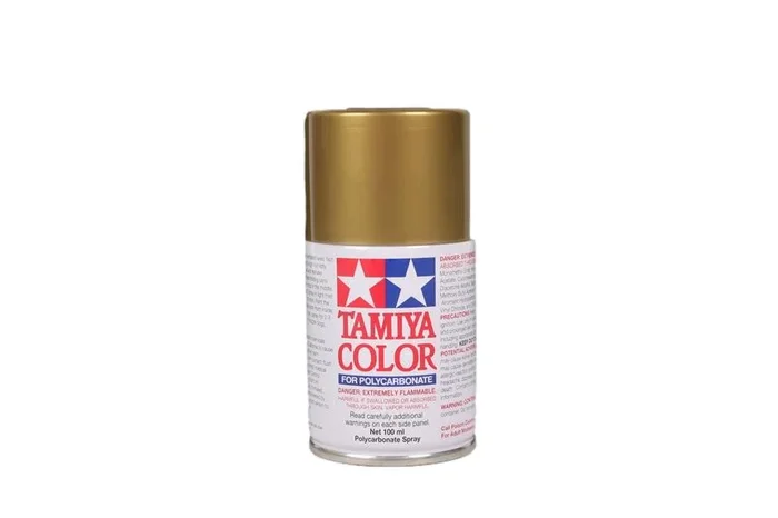 Tamiya Polycarbonate Lexan Paint PS-13 Gold 100ml Spray Can TAM86013 86013