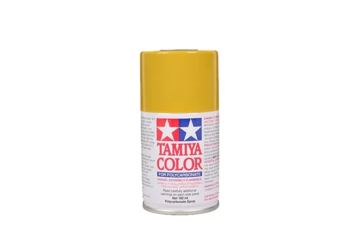 Tamiya Polycarbonate Lexan Paint PS-56 Mustard Yellow Spray Can TAM86056 86056