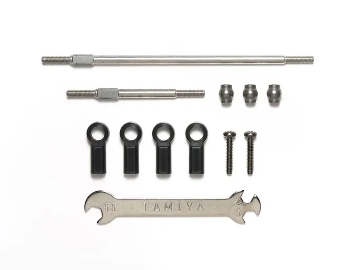 Tamiya RC CC-o2 Adjustable Tie-Rod, Stainless Steel 54929