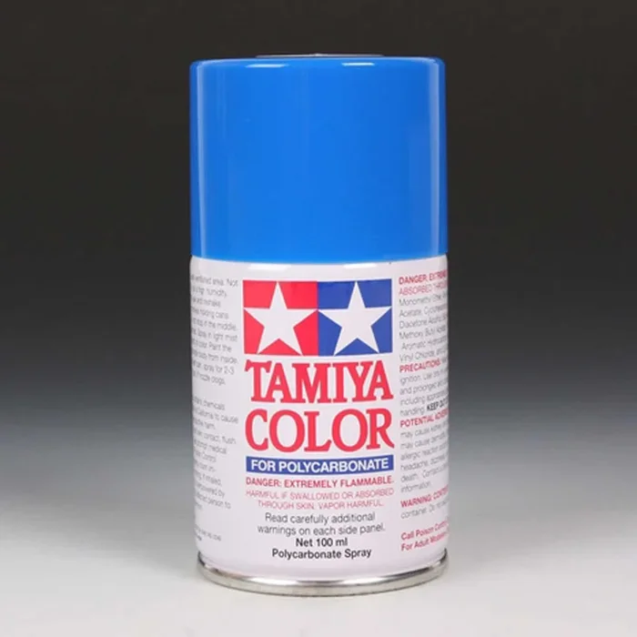 Tamiya TAM86030 PS-30 BRILLIANT BLUE Polycarbonate Lexan Spray Paint (100ml)