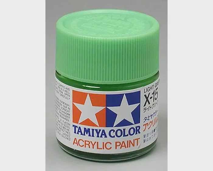 Tamiya X-25 Clear Green Gloss Finish Acrylic Paint (23ml)