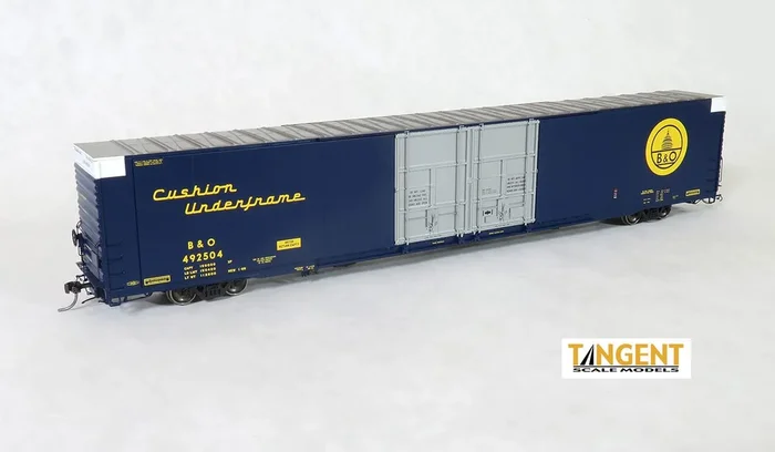 Tangent 25024-04 HO Scale Greenville 86′ Auto Parts Boxcar Baltimore & Ohio B&O 492504