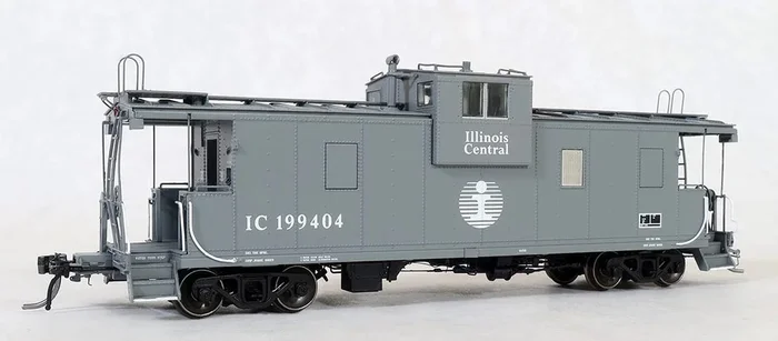 Tangent Scale Models 60214 IC Centralia Steel Wide Vision Caboose “Gray 1988+” IC