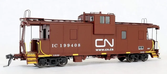 Tangent Scale Models 60218-01 IC Centralia Steel Wide Vision Caboose Canadian National CN 199408
