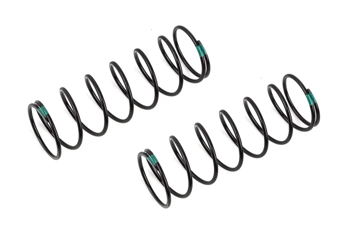 Team Associated 16mm Front Springs Green 4.85 lb/in, L68, 8.0T, 1.5D 81659