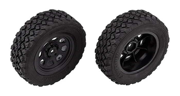 Team Associated 72113 Pro2 LT10SW Front Wheels and Tires