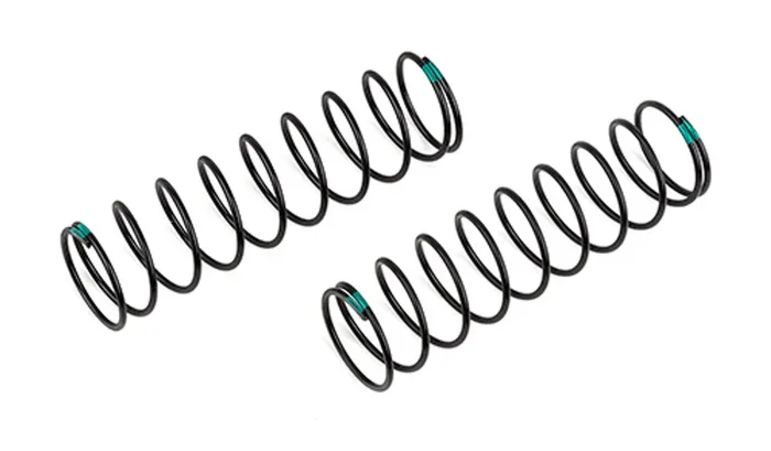 Team Associated 81663 Green 3.60 lb/in L83 10.0T 1.5D 16mm Rear Springs