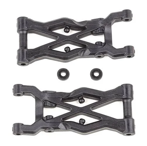 Team Associated 91874 Rear Suspension Arms 75mm Carbon Fiber RC10B6.2