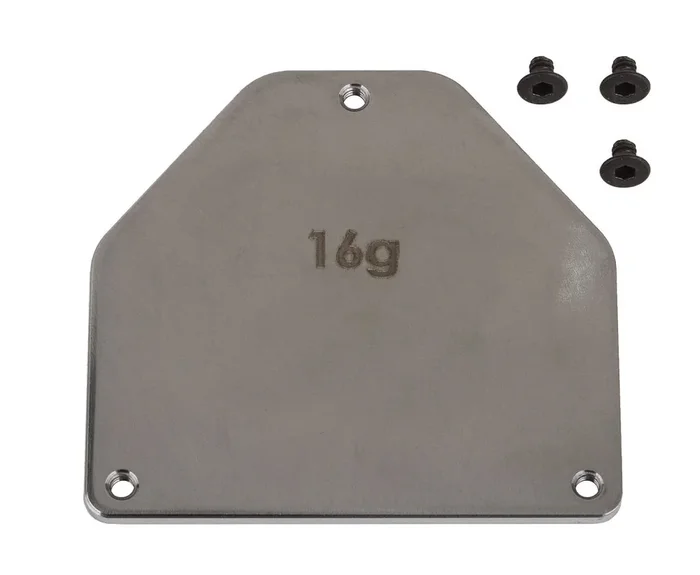 Team Associated B7 & B7d Steel Servo Weight Plate 16g 92445