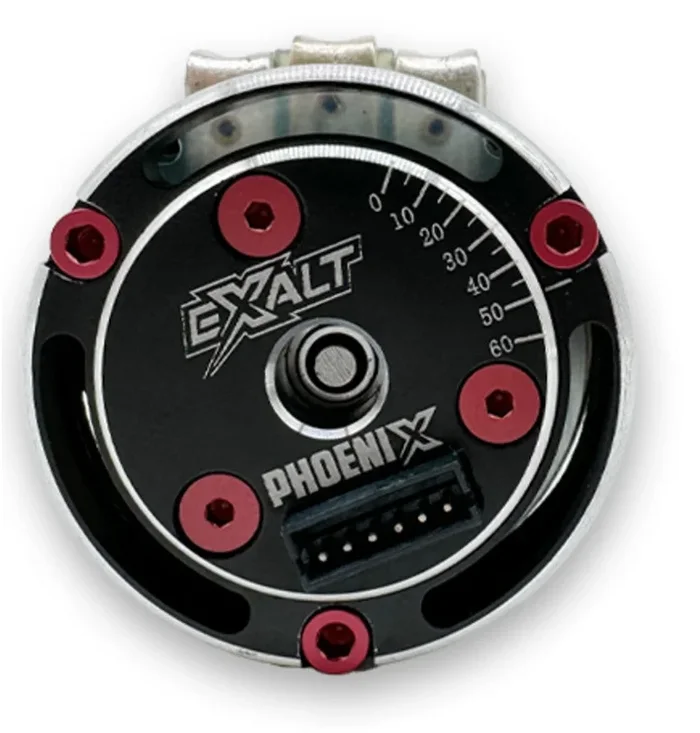 Team Exalt Complete Spec Motor Red Aluminum Screw Kit EXA0242R
