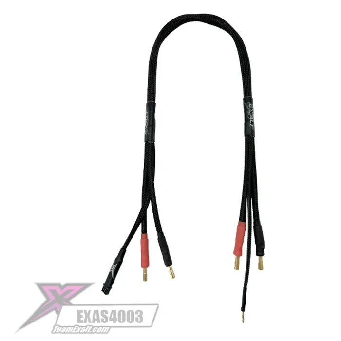 Team Exalt Exalt 2s ProCharge Cable 4mm to 5mm Bullets EXAS4003