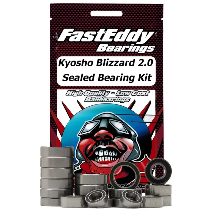 Team FastEddy Kyosho Blizzard 2.0 Sealed Bearing Kit