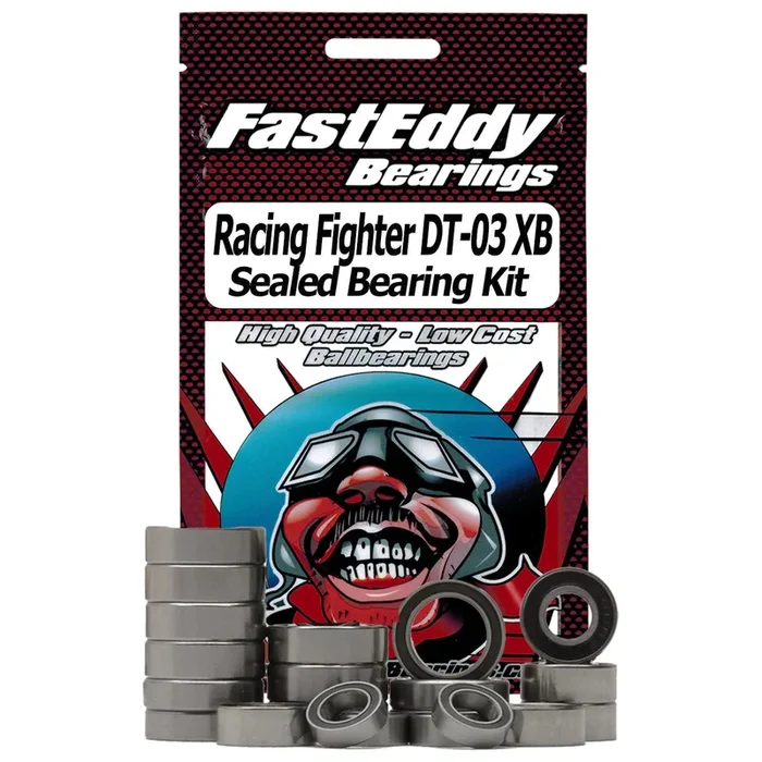 Team FastEddy Tamiya Racing Fighter DT-03 XB Sealed Bearing Kit