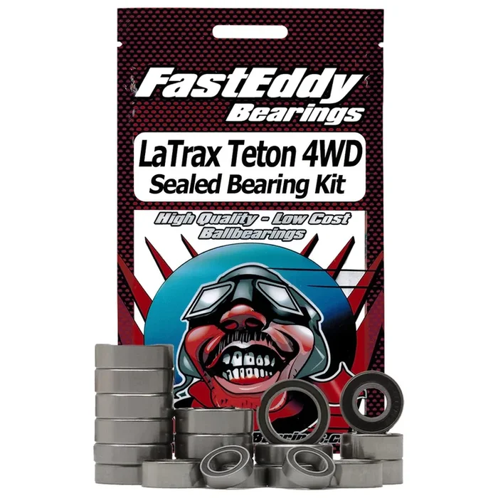 Team FastEddy Traxxas LaTrax Teton 4WD 1/18th Sealed Bearing Kit