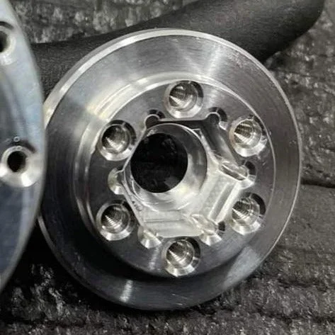 Team Garage Hack HH Scale Hubs with Rotor Aluminum +3