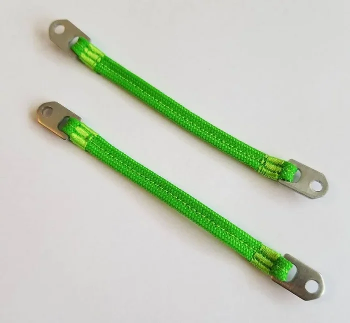 Team KNK Neon Green 90mm Limit Straps