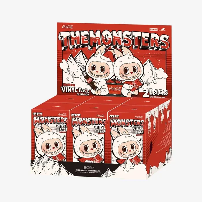THE MONSTERS COCA-COLA SERIES-Vinyl Face Blind Box 1PCS