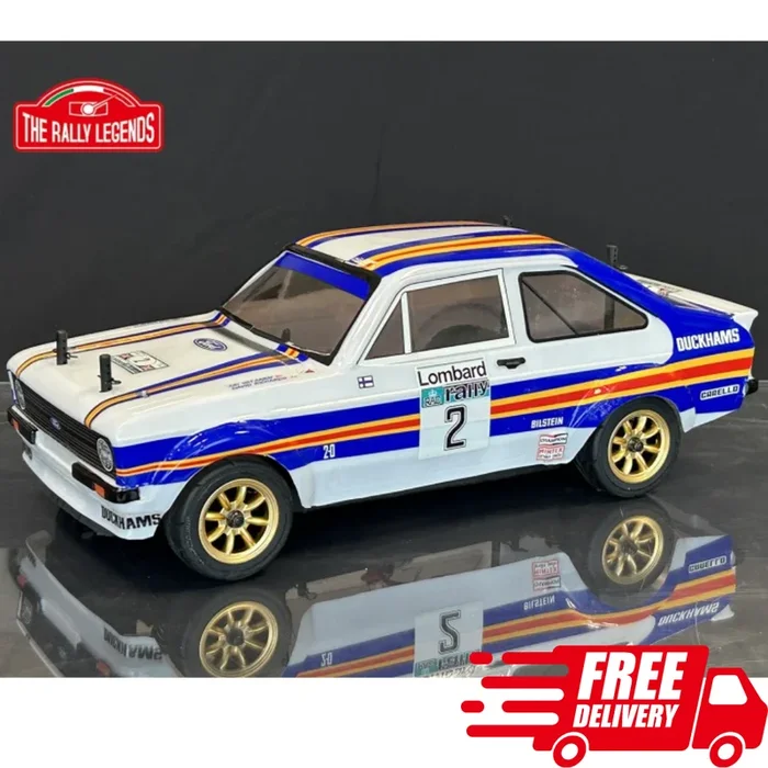 The Rally Legends Ford Escort RS 2.0 1981 1/10 4wd RTR Rally Car