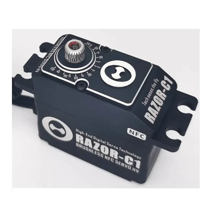 THETA RAZOR-C1 NFC HV Standard Brushless Servo (Black Color)
