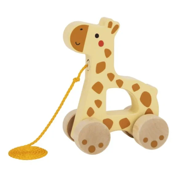 Tooky Toy’s Wooden Pull Along Giraffe