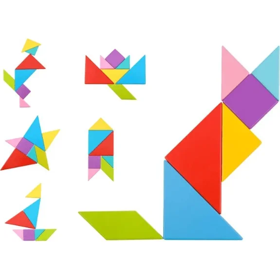 Tooky Toy’s Wooden Tangram Play