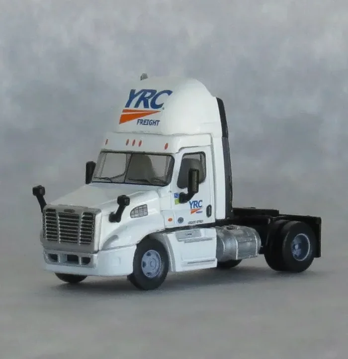 Trainworx 42590-05 N Scale Freightliner Cascadia Tractor Day Cab YRC Freight 11523