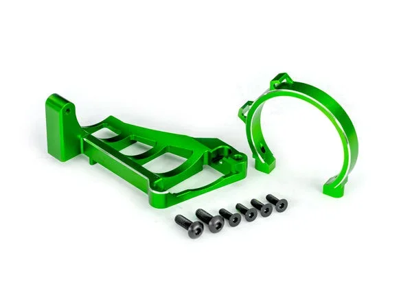 Traxxas 10262 Green Aluminum Motor Mounts for MAXX Slash® (For use with 3483 Motor)