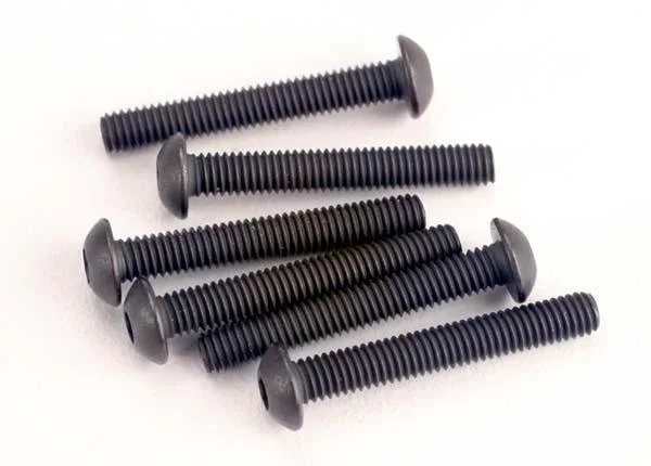 Traxxas 2580 3X20mm Button Head Screws (6) Desert Racer