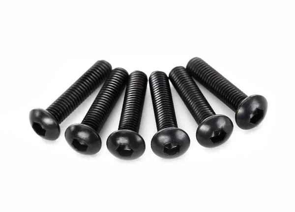 Traxxas 2593 3x14mm Button Head Machine Screw Hex Drive 6 Pack